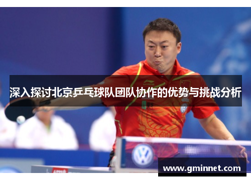 深入探讨北京乒乓球队团队协作的优势与挑战分析